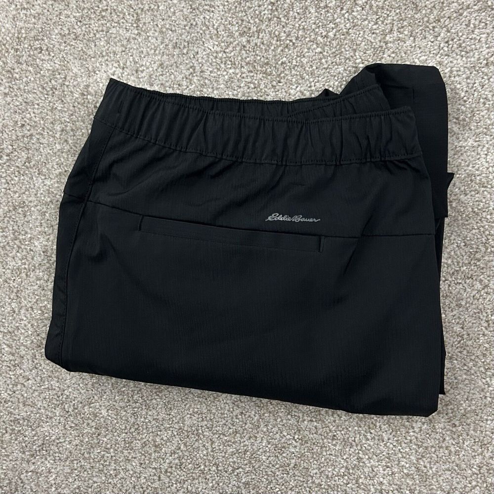 Eddie Bauer Rainer‎ Ripstop Pant Black Women's Size XL NEW